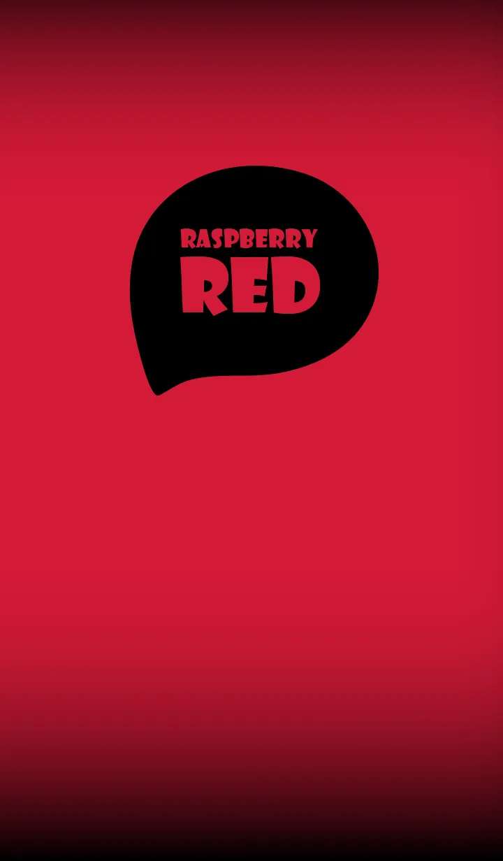 [LINE着せ替え] Raspberry Red  And Black Vr.10 (JP)の画像1