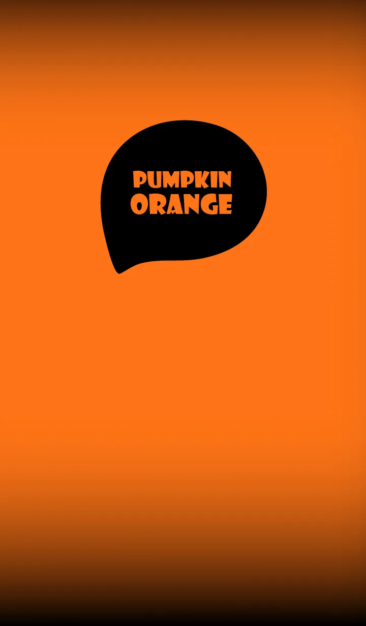 [LINE着せ替え] Pumpkin Orange And Black Vr.10 (JP)の画像1