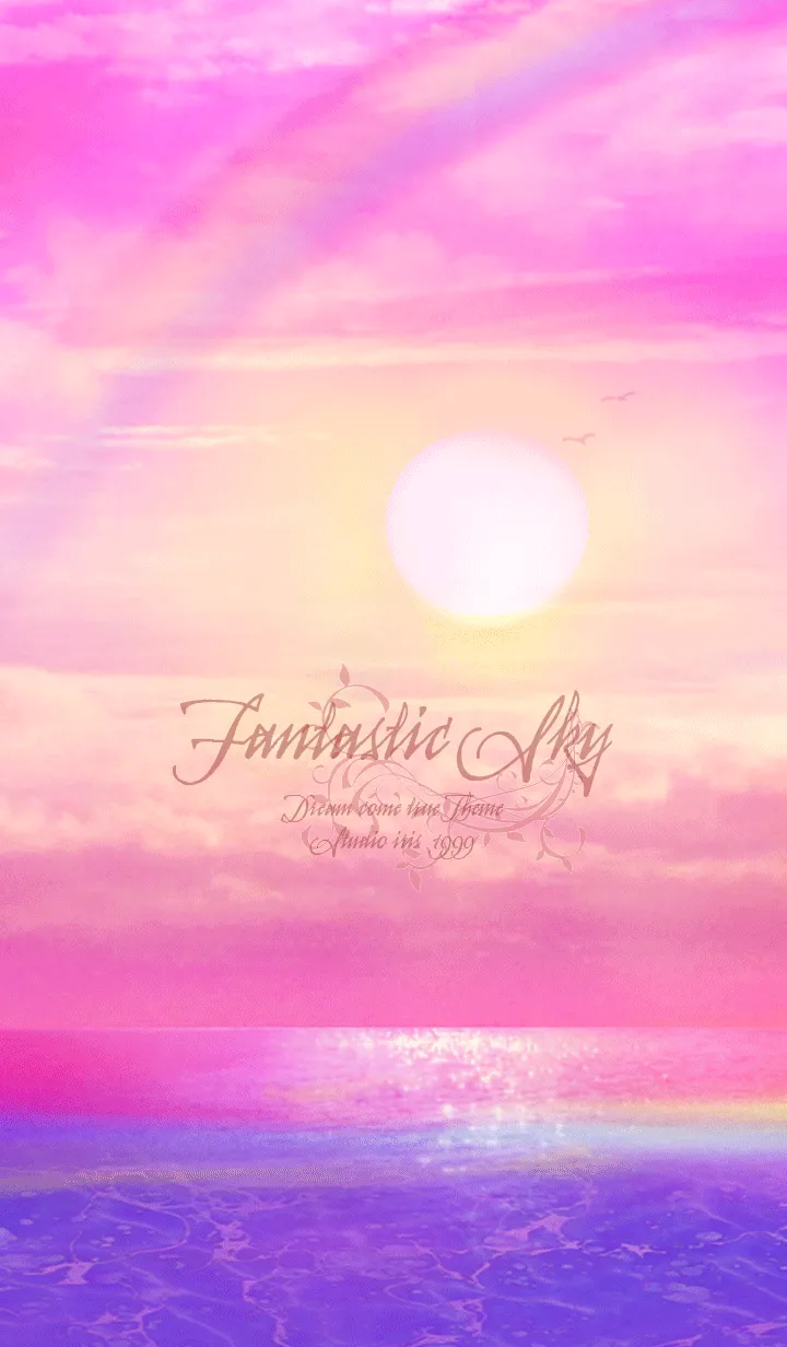 [LINE着せ替え] 運気上昇 幻想的な世界 Pinkの画像1