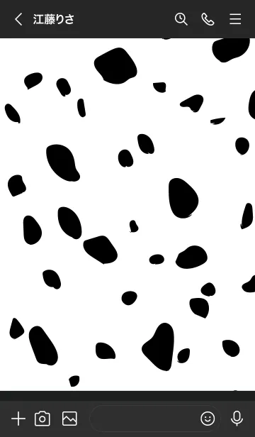 [LINE着せ替え] Dalmatian -sumiiro-の画像3