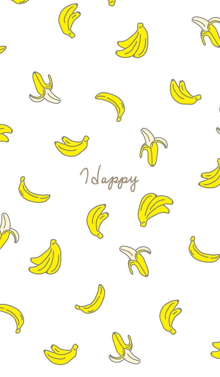 [LINE着せ替え] バナナ柄30の画像1