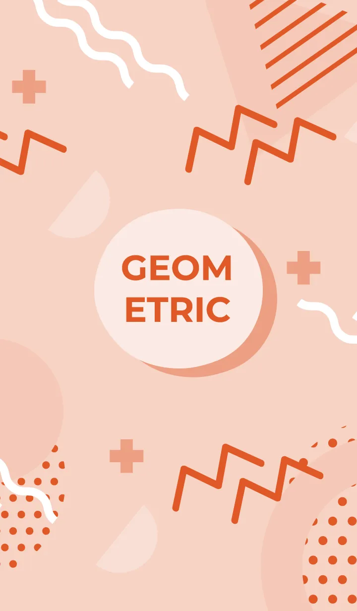 [LINE着せ替え] Geometric Sweet Tuft Bushの画像1