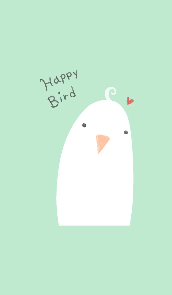 [LINE着せ替え] Happy Bird 2の画像1