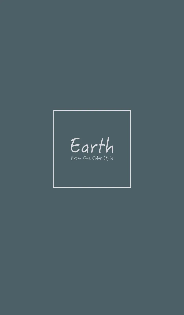 [LINE着せ替え] Earth／アースディープエメラルドの画像1