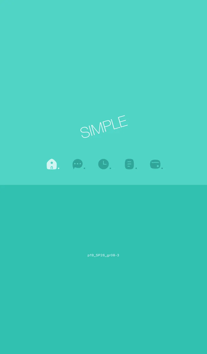 [LINE着せ替え] p19.26.グリーン8-3の画像1
