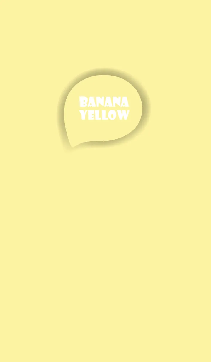 [LINE着せ替え] Love Banana Yellow Theme (JP)の画像1