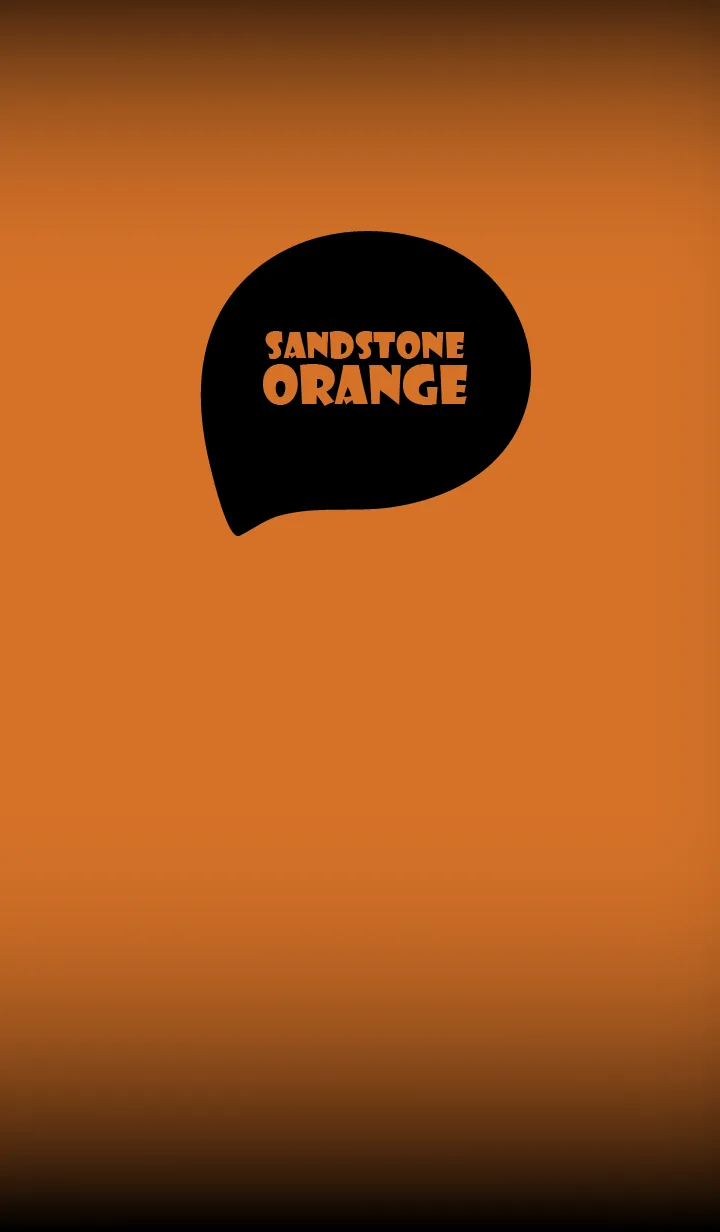 [LINE着せ替え] Sandstone Orange  And Black Vr.10 (JP)の画像1