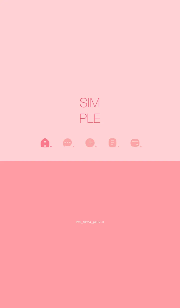 [LINE着せ替え] P19.24.ピンク2-3の画像1