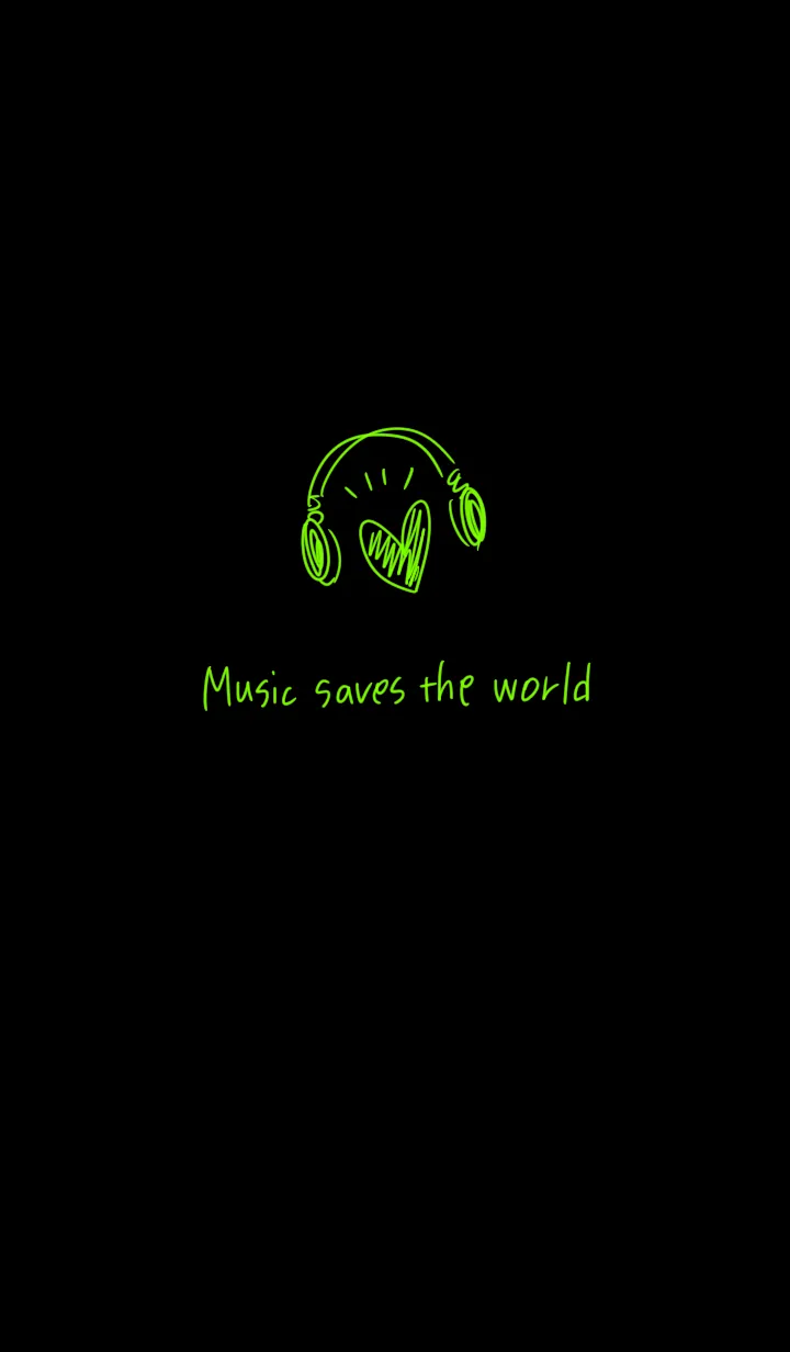 [LINE着せ替え] Music saves the world 4の画像1