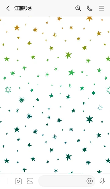 [LINE着せ替え] ミニ スターズ 064の画像3