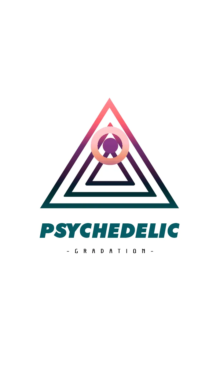 [LINE着せ替え] サイケデリック-グラデーション- 82の画像1