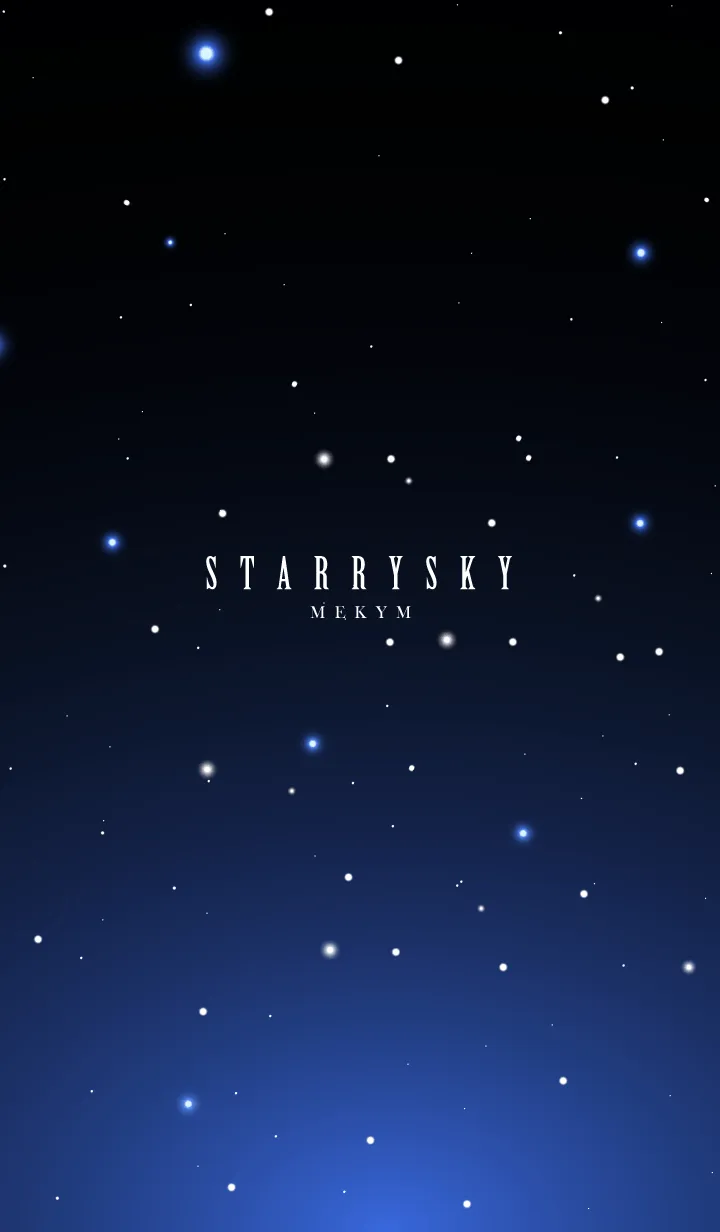 [LINE着せ替え] STARRY SKY-STAR 23の画像1