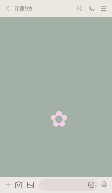 [LINE着せ替え] ザ シンプル ミニ フラワー 69の画像3