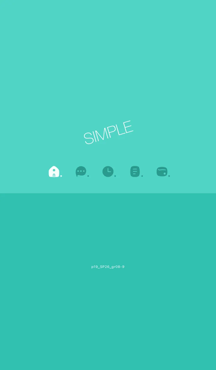 [LINE着せ替え] p19.26.グリーン8-9の画像1