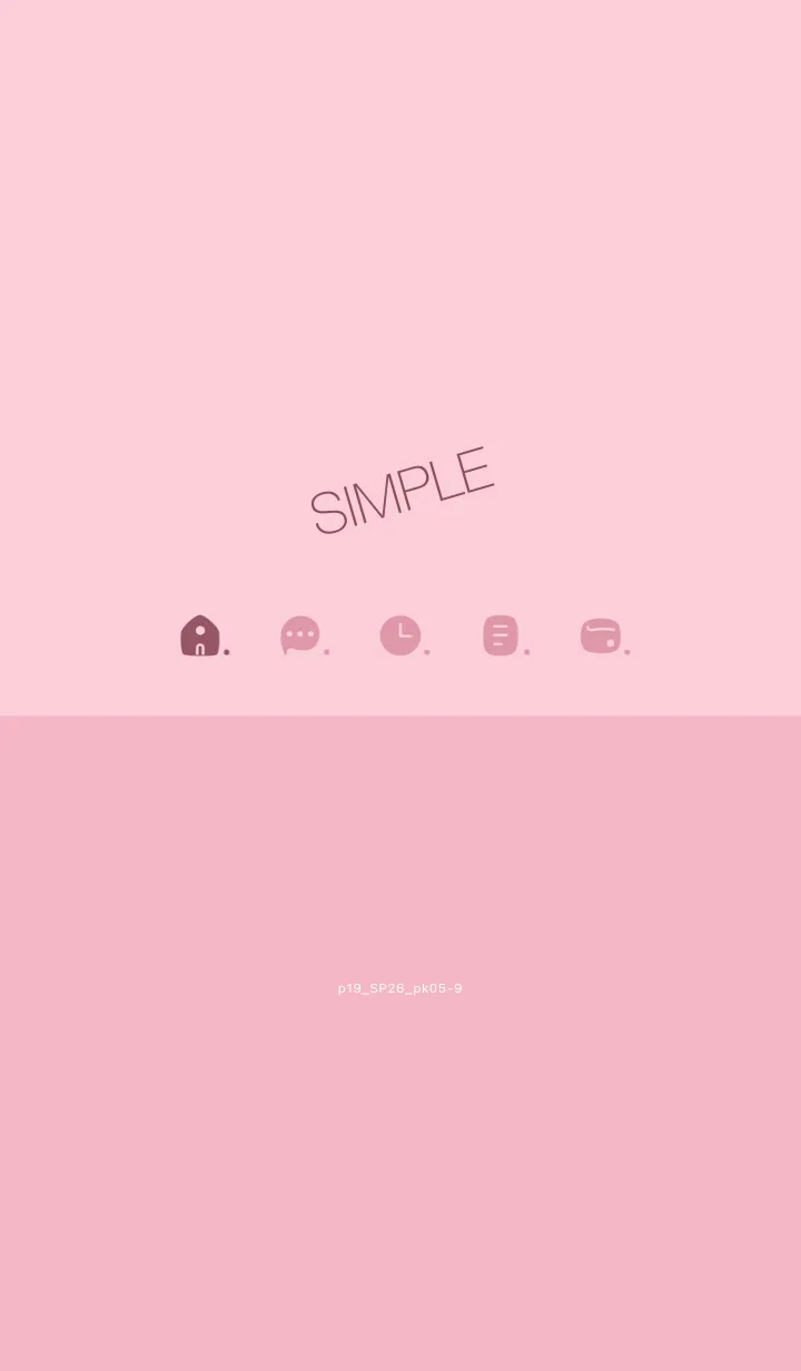 [LINE着せ替え] p19.26.ピンク5-9の画像1