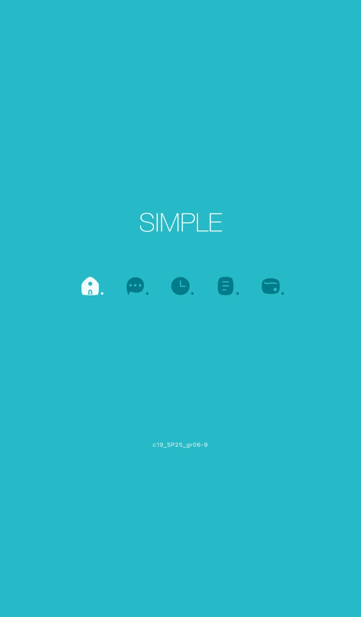 [LINE着せ替え] c19.25.グリーン6-9の画像1