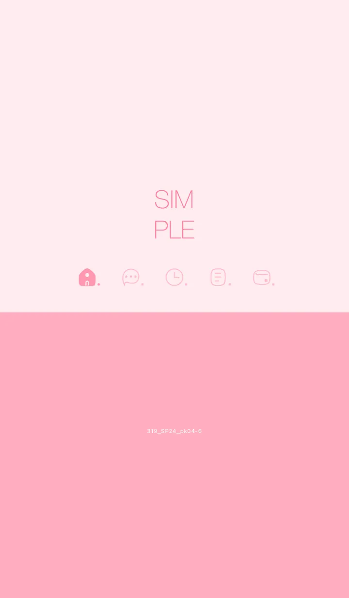 [LINE着せ替え] 319.24_ピンク4-6の画像1