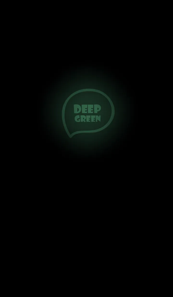Deep Green Neon Theme (JP)の着せ替えメイン画像