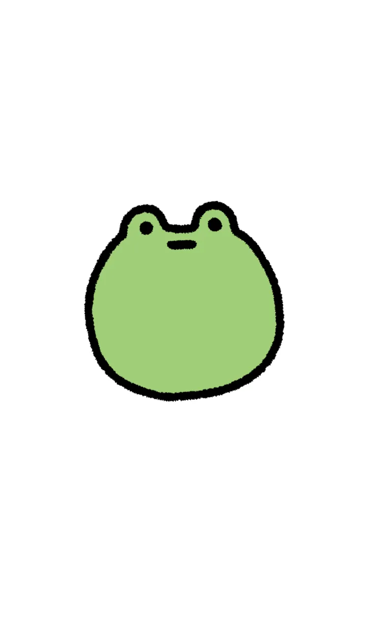 [LINE着せ替え] カエルさんのゆるい着せ替えの画像1