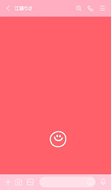 [LINE着せ替え] ミニスマイル* 81の画像3