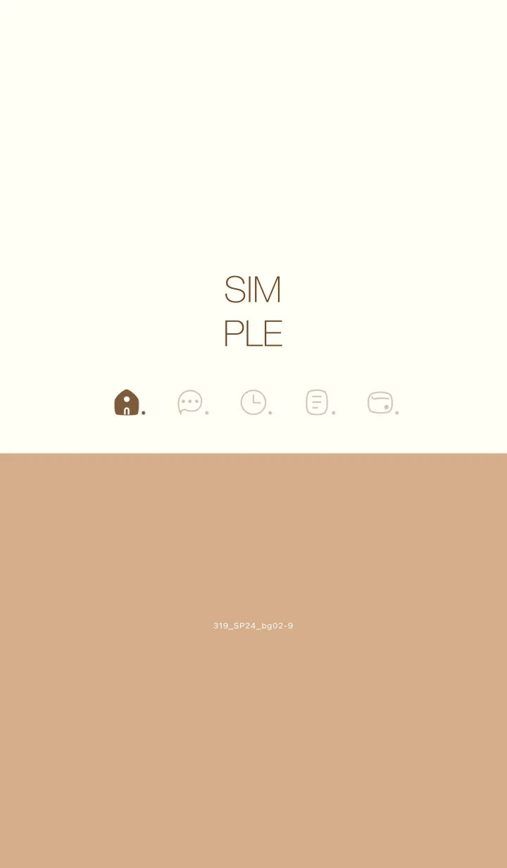 [LINE着せ替え] 319.24_ベージュ2-9の画像1