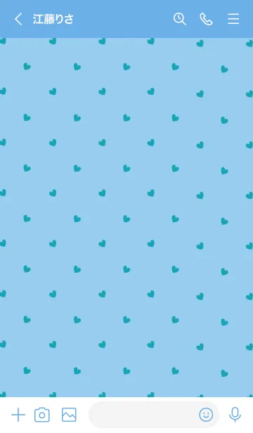 [LINE着せ替え] ミニハート 73の画像3