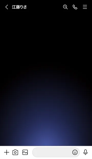 [LINE着せ替え] PARIS BLUE LIGHT ICON THEME 2の画像3