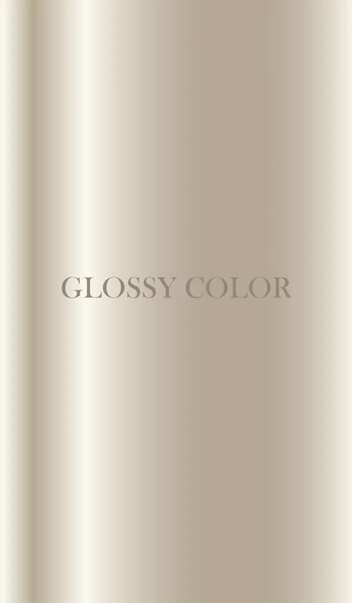 [LINE着せ替え] GLOSSY COLOR - Champagne Gold 12 -の画像1