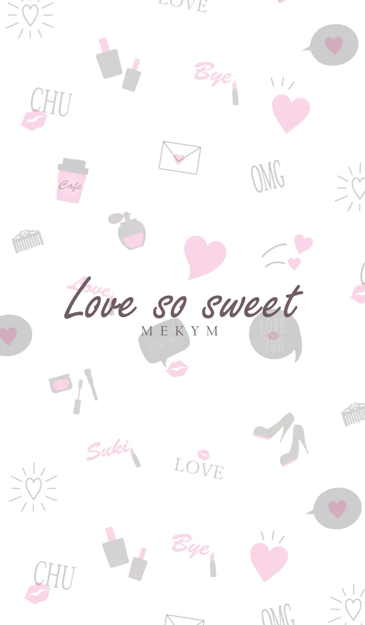[LINE着せ替え] - Love so sweet - MEKYM 23の画像1