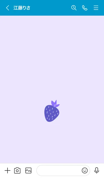 [LINE着せ替え] ミニ ストロベリー 62の画像3