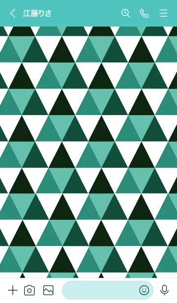 [LINE着せ替え] トライアングル 61の画像3