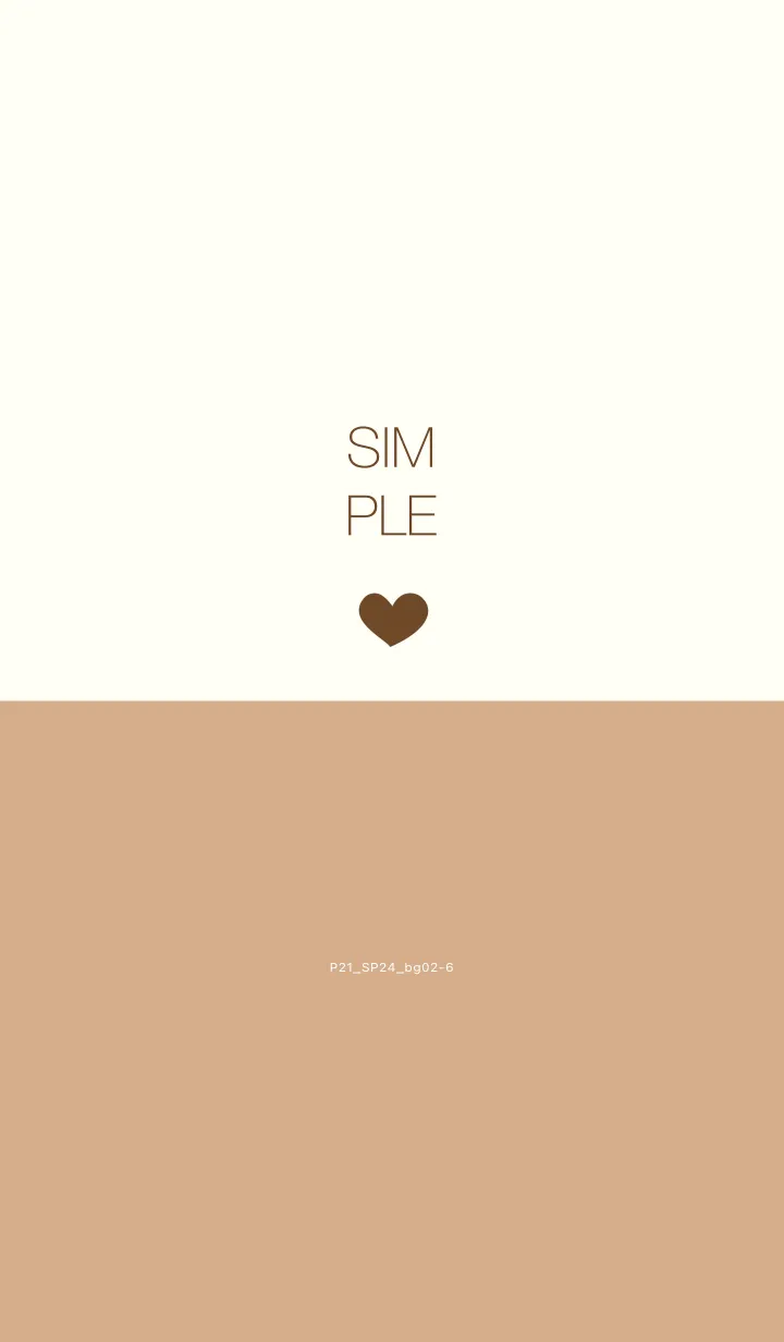 [LINE着せ替え] P21.24.ベージュ2-6の画像1