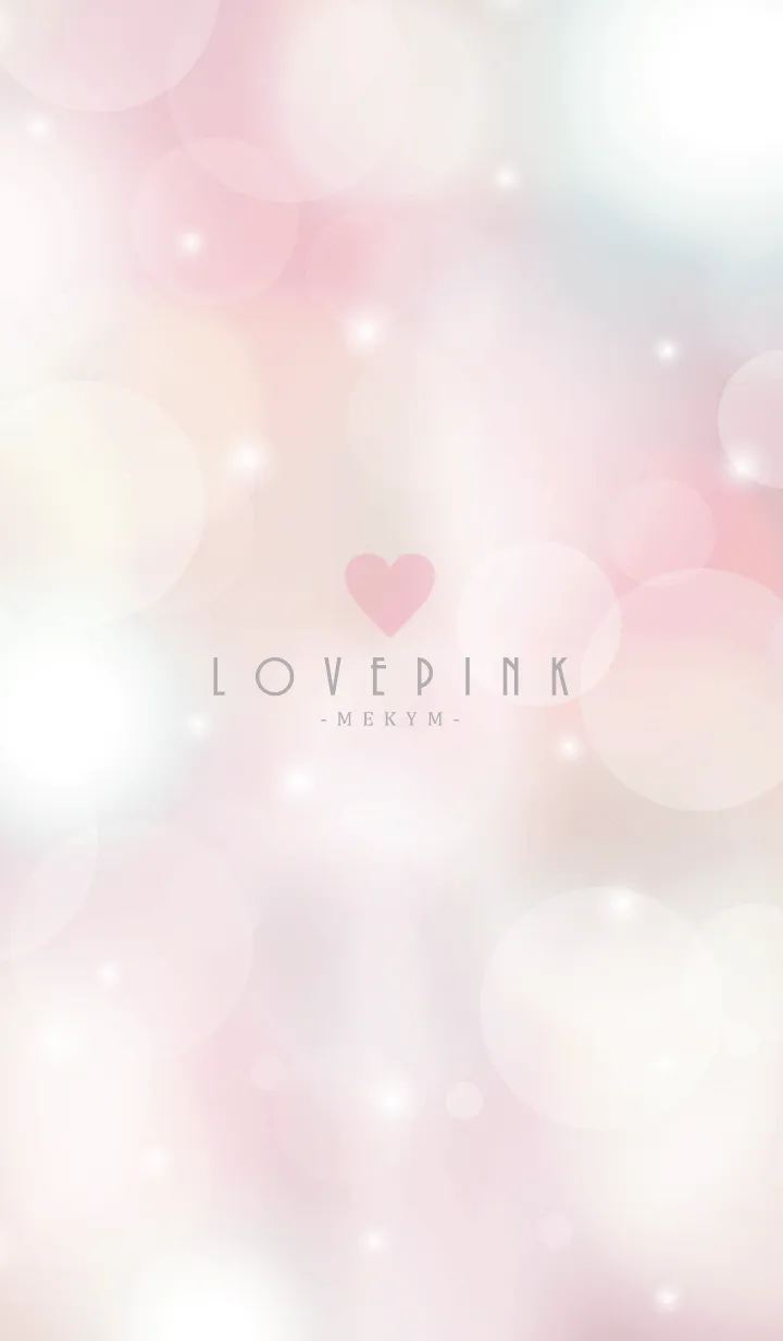 [LINE着せ替え] LOVE PINK -MEKYM- 2の画像1