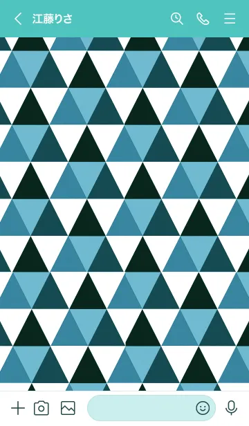 [LINE着せ替え] トライアングル 62の画像3