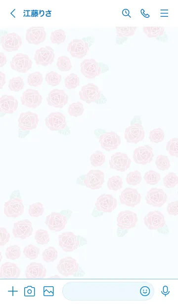 [LINE着せ替え] バラの花束をあなたに28の画像3