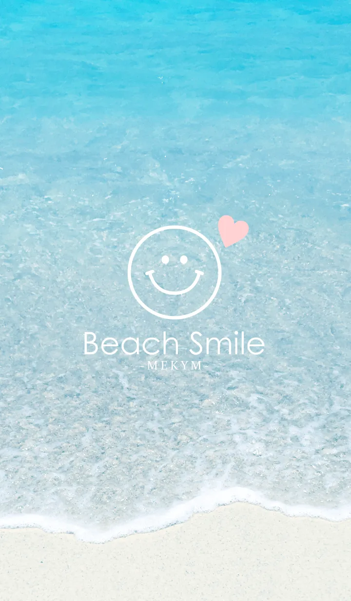 [LINE着せ替え] Beach Smile-LOVE 6の画像1