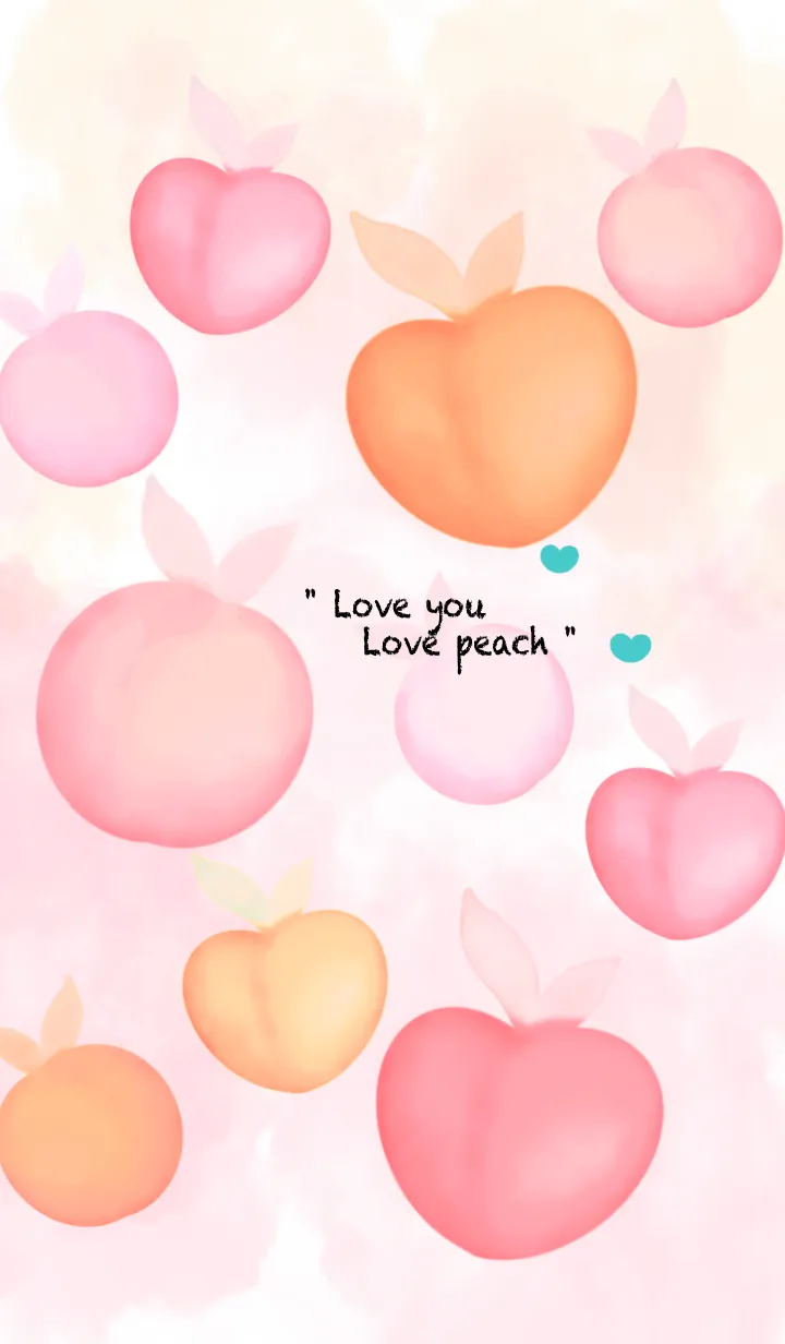 [LINE着せ替え] Wonderful pastel peach 10の画像1