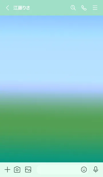 [LINE着せ替え] シンプル グラデーション 7の画像3