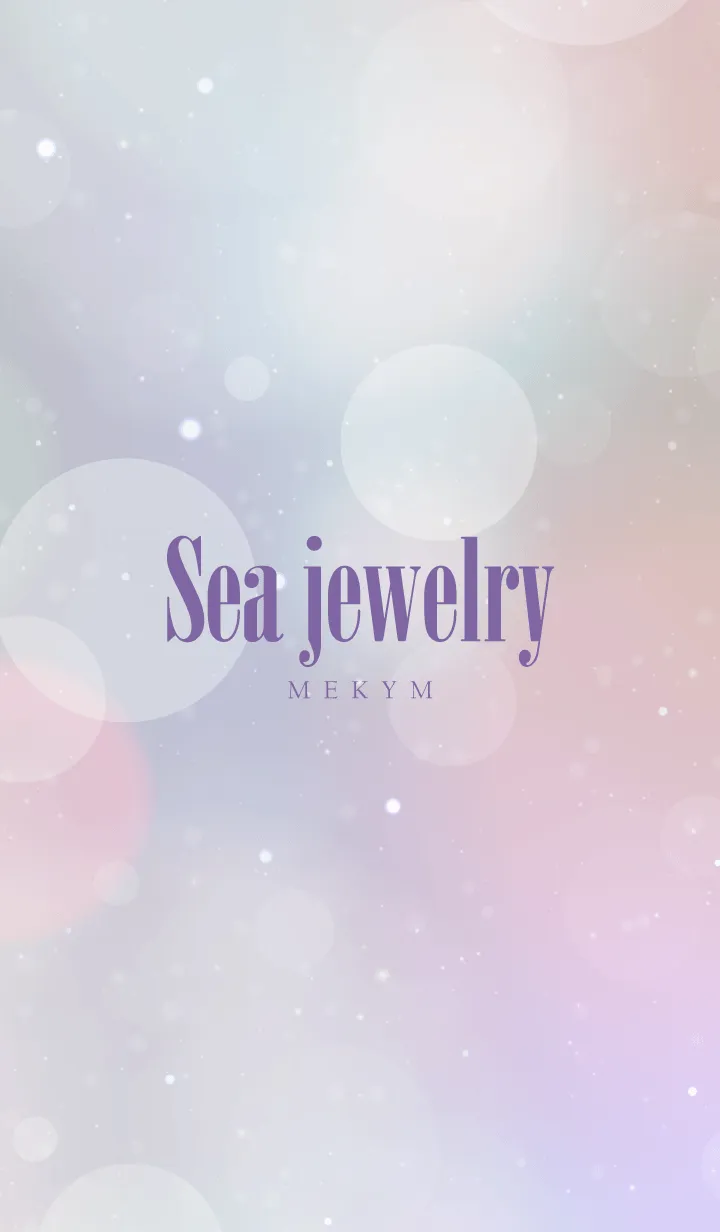 [LINE着せ替え] -SEA JEWELRY- MEKYM 18の画像1