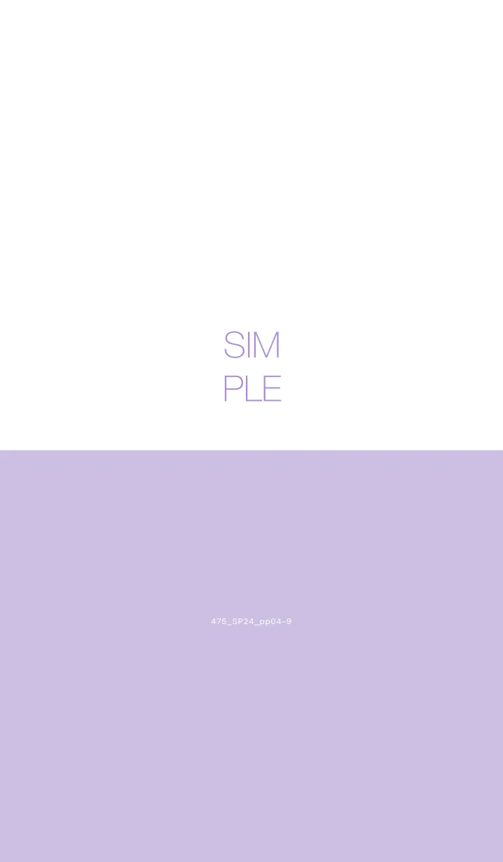 [LINE着せ替え] 475_24_パープル4-9の画像1