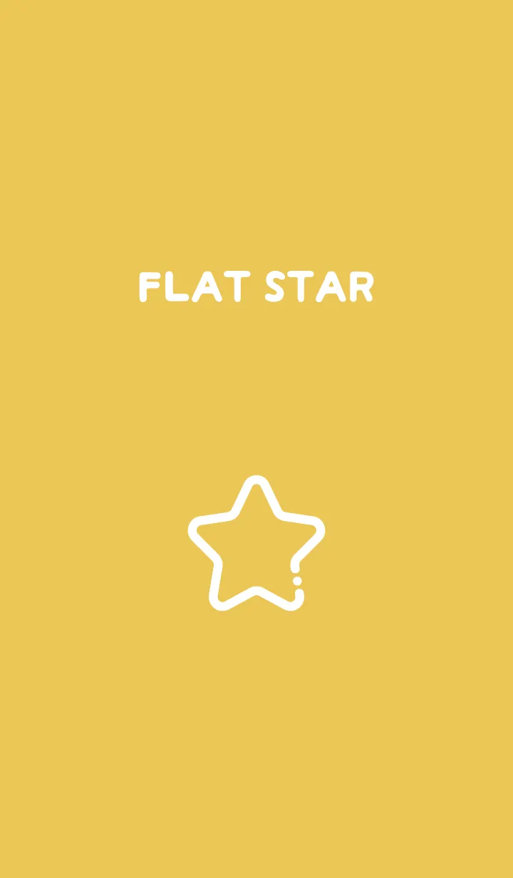 [LINE着せ替え] FLAT STAR / Honeyの画像1