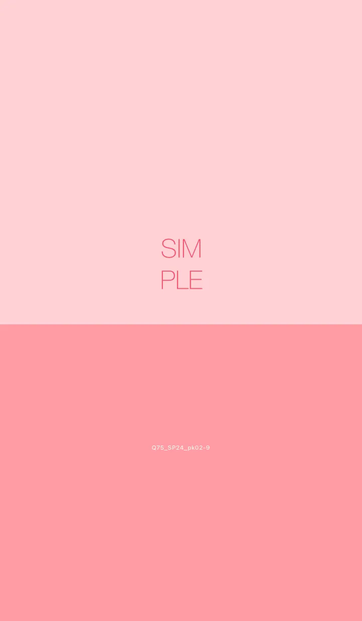 [LINE着せ替え] Q75_24_ピンク2-9の画像1