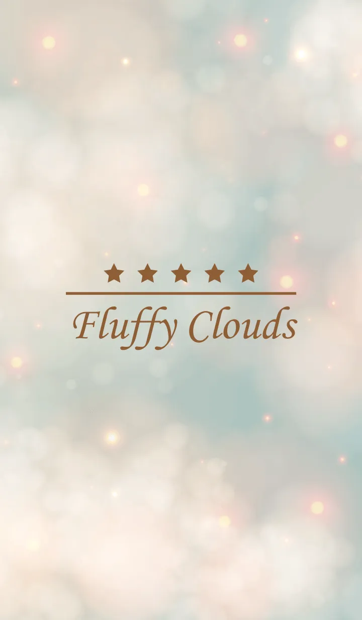 [LINE着せ替え] Fluffy Clouds RETRO 25の画像1