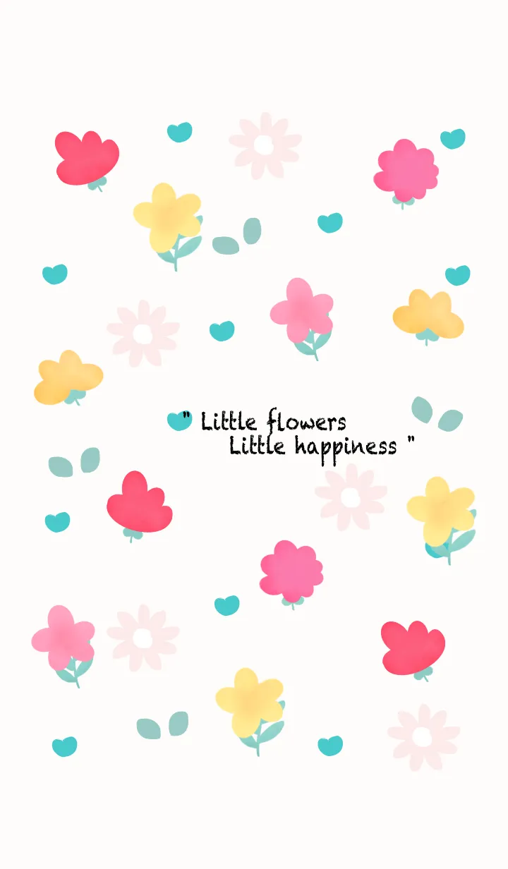 [LINE着せ替え] Sweet mini flowers 16の画像1
