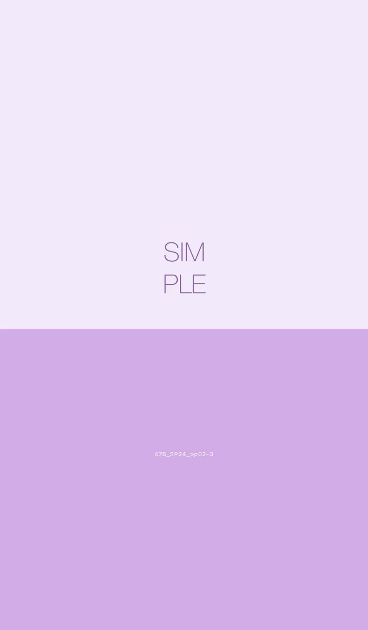 [LINE着せ替え] 476_24_パープル2-3の画像1