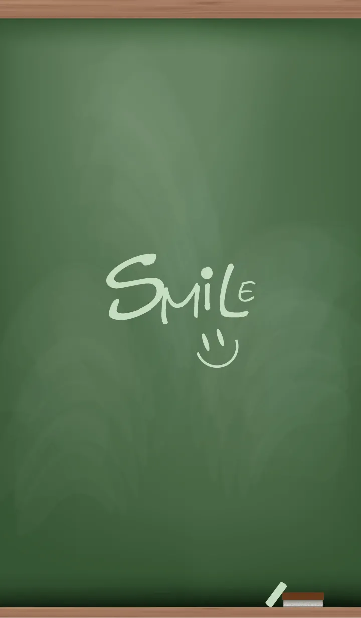 [LINE着せ替え] Smile Black Board 109の画像1