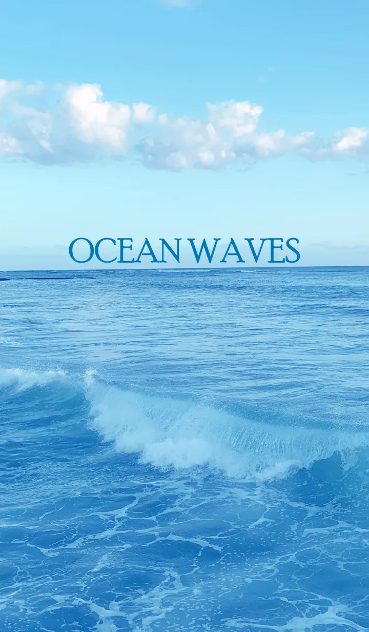 [LINE着せ替え] OCEAN WAVES.SUMMER 25の画像1