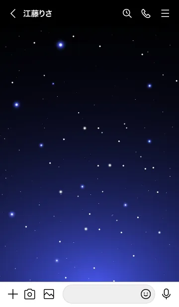 [LINE着せ替え] STARRY SKY-STAR.MEKYM 11の画像3