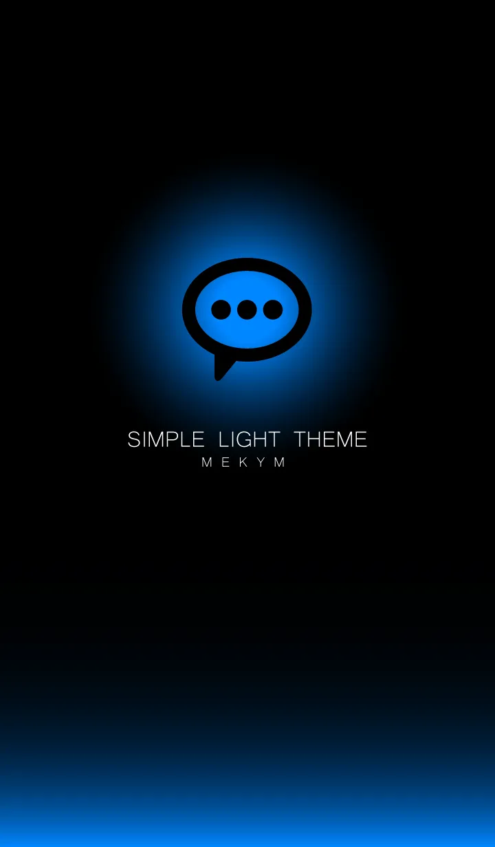 [LINE着せ替え] SIMPLE LIGHT ICON-GRADATIONの画像1