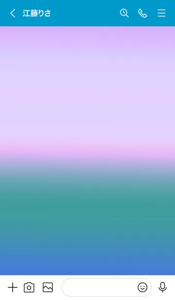 [LINE着せ替え] シンプル グラデーション 9の画像3